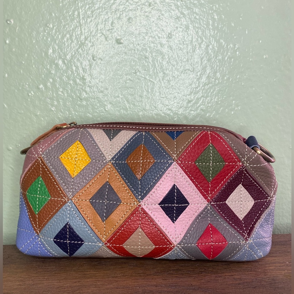 Unique real leather bag